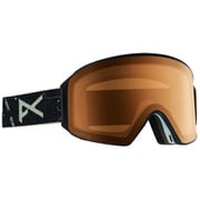M4 Cylindrical Goggle Asian Fit With Bonus Lens 20340101080 TopoBlack/SONARNight NA [スキーゴーグル 眼鏡対応]
