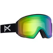 M4 Cylindrical Goggle Asian Fit With Bonus Lens 20340100040 Black / SONAR Green NA [スキーゴーグル 眼鏡対応]