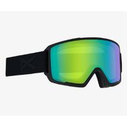 M3 Goggle Asian Fit With Snap-Back + Bonus Lens 21503100040 Black / SONAR Green [スキーゴーグル 眼鏡対応]