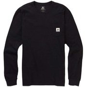 アノン　ロングスリーブ　ティー ANON LS TEE 21533100001 (001)TRUE BLACK Lサイズ [スノーウェア カットソー ユニセックス]