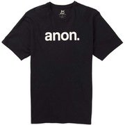 アノン　ショートスリーブ　ティー ANON SS TEE 21484100001 (001)TRUE BLACK Lサイズ [スノーウェア カットソー ユニセックス]