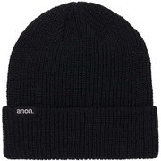 アノン　カフ　ビーニー ANON CUFF BEANIE 21570100001 (060)BLACK [スノー ニットキャップ　メンズ]