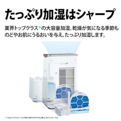 【新品未使用】シャープ 加湿空気清浄機 KI-LP100-W