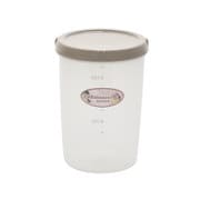 鮮度保持容器 丸深型 1000ml ジニアルベージュ T11969