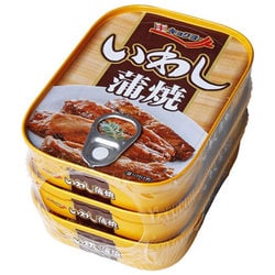いわし蒲焼 3缶シュリンク [90g×3缶]