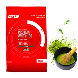 ディーエヌエスDNSプロテイン ホエイ 100 抹茶風味 3150g 90食入食品 ...