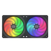 スクエア型フレーム採用 新ケースファンMasterFan SFシリーズ MasterFan SF240R ARGB MFX-B2D2-18NPA-R1