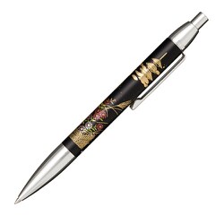 優美蒔絵ボールペン 京秋草 ブラック 16-0367-220