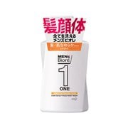 メンズビオレ ONE オールインワン 全身洗浄料 髪・肌なめらかタイプ フローラルサボンの香り 本体 480ml