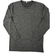 メンズ杢調長TLグレー 102-962