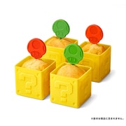 スーパーマリオ ホーム&パーティ マフィンカップ ハテナブロック &ピック スーパーキノコ/1UPキノコ [キャラクターグッズ]