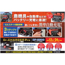 ヨドバシ.com - セルスター DP-2500 [バッテリー充電器 Dr.CHARGER Pro DC12V/24V対応] 通販【全品無料配達】