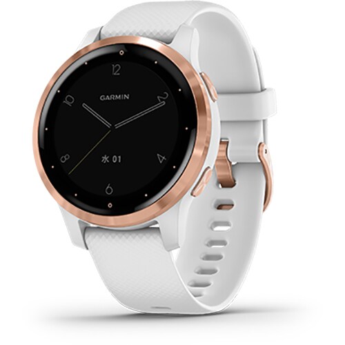 ガーミン GARMIN 010-02172-27 [vivoactive 4S White/Rose Gold