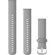 010-12932-04 [Quick Release バンド 18mm Powder Gray Silicone/Silver]