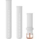 010-12932-06 [Quick Release バンド 18mm White Silicone/Rose Gold]