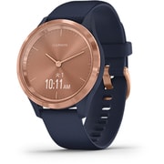 vivomove 3S Navy/Rose Gold (ヴィヴォムーヴ 3S ネイビー/ローズゴールド) ハイブリッドスマートウォッチ Suica対応 010-02238-73
