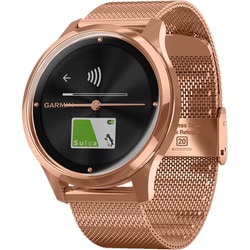 ガーミン GARMIN 010-02241-74 [vivomove Luxe 18K Rose Gold