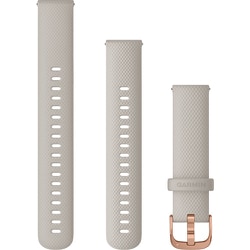 010-12924-72 [Quick Release バンド 18mm Light Sand Silicone/Rose Gold]
