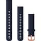 010-12924-73 [Quick Release バンド 18mm Navy Silicone/Rose Gold]
