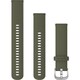 010-12924-51 [Quick Release バンド 20mm Moss Silicone/Silver]