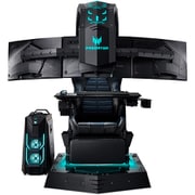 Pradator Thronos(プレデター スロノス) Core i9-9900K/GeForce RTX 2080 Ti SLI/メモリ 32GB/SSD 512GB+HDD 2TB/DVD±R/RWドライブ/Windows 10 Home 64ビット/ブラックメタル PGC890