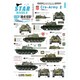 SD35-C1237 現用 バルカン半島 クロアチア陸軍＃2 祖国戦争でのT-55 クロアチア1992-93年 [1/35スケール ミリタリー用デカールシリーズ]