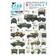 SD35-C1239 現用 バルカン半島 クロアチア陸軍＃4 祖国戦争での装輪装甲車と軍用車 1991-95年 [1/35スケール ミリタリー用デカールシリーズ]