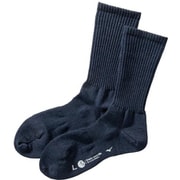 B2JX970114 [ブレスサーモWOOL 薄手ソックス ネイビー 22-24cm レディース]