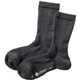 B2JX970208 [ブレスサーモWOOL 中厚ソックス チャコールグレー 22-24cm レディース]