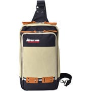 FD-33007BE [ファーストダウン DJ スクエアボディバッグ ベージュ]