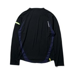 0SYES-T52-K3L [クールマックス長袖Tシャツ ブラック 3Lサイズ]