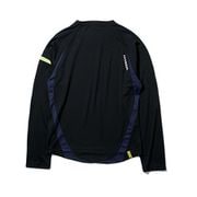 0SYES-T52-K3L [クールマックス長袖Tシャツ ブラック 3Lサイズ]