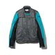 YOSHIDA ROBERTO ライダースメッシュジャケット ブルー LLサイズ 0SYTK-T3H-BLL