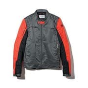 YOSHIDA ROBERTO ライダースメッシュジャケット オレンジ Lサイズ 0SYTK-T3H-DL