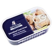 オフィサー スモークド コッドレバー 缶 120g