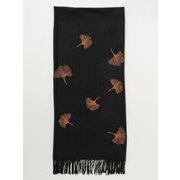 いちょうストール BLACK ストール（レディース） 7CJP9713