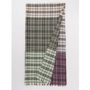 彩り格子ストール GREEN MIX ストール（レディース） 7CJP9721