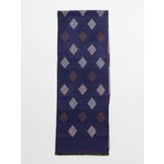 もぼ細ストール NAVY HISHI ストール（レディース） 7CJP9724