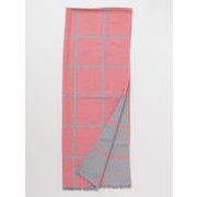 線格子ストール PINK ストール（レディース） 7CJP9725