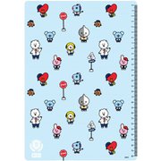 BT21 下敷き ユニバースタースクール1 [キャラクターグッズ]