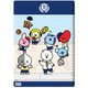 BT21 下敷き ユニバースタースクール2 [キャラクターグッズ]