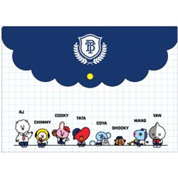 ヨドバシ Com エンスカイ Ensky Bt21 フタ付きクリアファイル ユニバースタースクール1 キャラクターグッズ 通販 全品無料配達