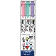 BT21 マイルドライナー3色セット ユニバースタースクール1 [キャラクターグッズ]