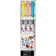 BT21 マイルドライナー3色セット ユニバースタースクール2 [キャラクターグッズ]