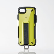 PM-A17MNESTTYL [iPhone 8/7 ハイブリッドケース NESTOUT（ネストアウト） Trekking ライムイエロー]