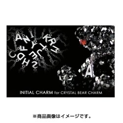 HA174-01 [イニシャルチャーム クリスタルベア シルバー C]