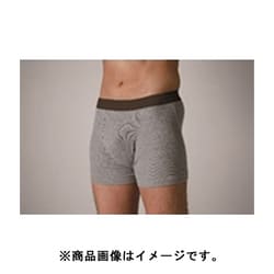 吸水ボクサーパンツ リラックス グレー Mサイズ [失禁用品]