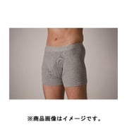 吸水ボクサーパンツ アクティブ グレー Mサイズ [失禁用品]