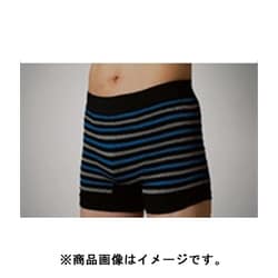 吸水ボクサーパンツ アクティブ ボーダー LLサイズ [失禁用品]
