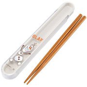 キャラクターグッズ アナと雪の女王2 漆器箸箱セット オラフ